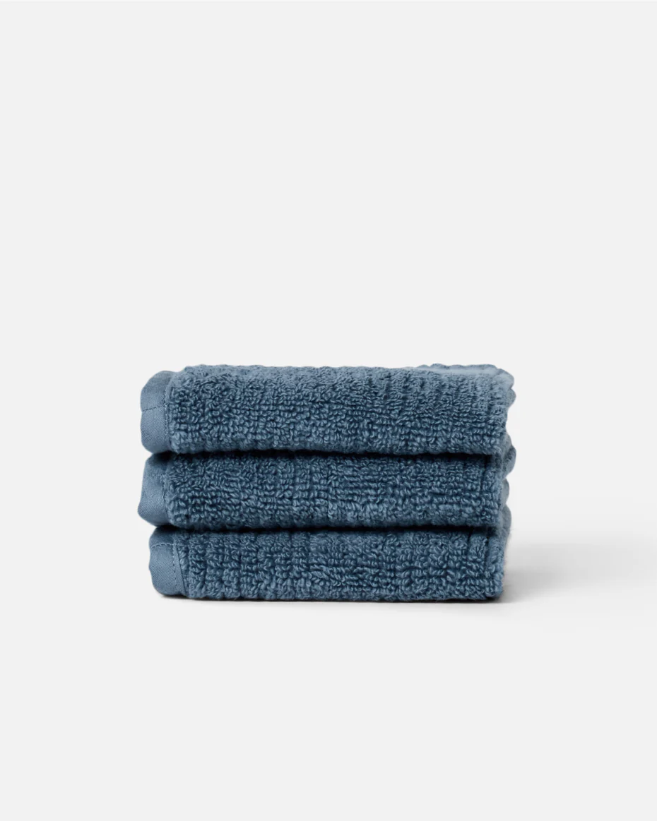 The Ribbed Washcloth (3-Pack)