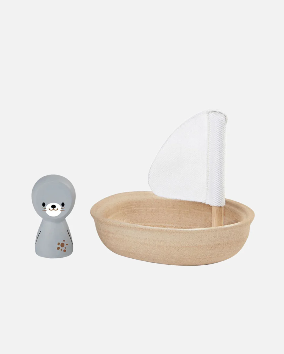 Seal Sailing Boat