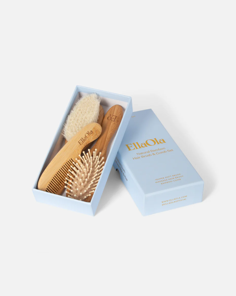 Bath Time Baby Hair Care Set